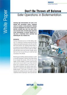 Safer Operations in Biofermentation