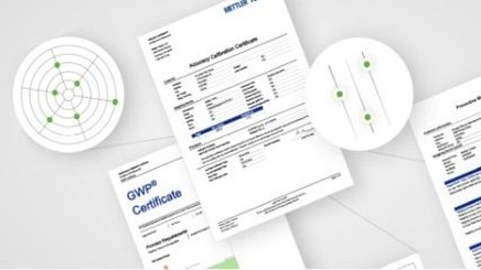 METTLER TOLEDO certificates