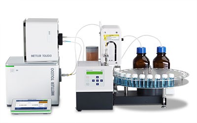 Density meter in a multiparameter analysis system