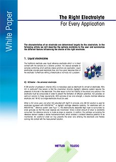 pH Electrolyte Selection White Paper