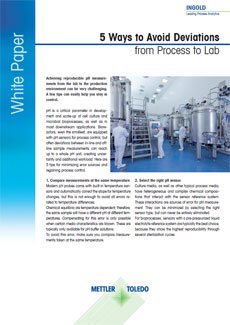 pH measurement in bioprocesses