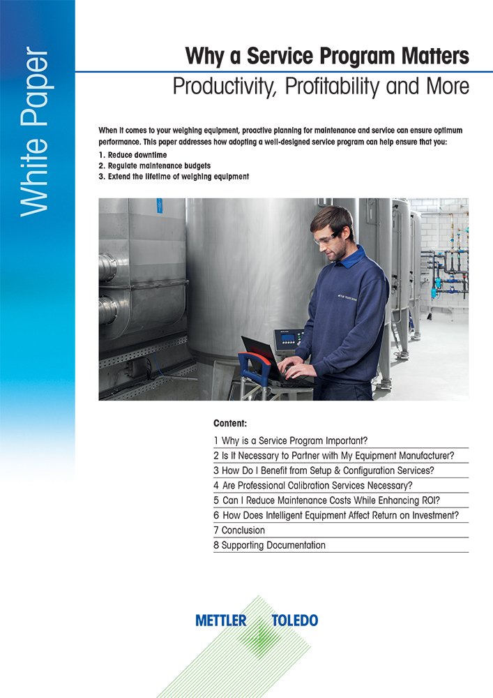 Service Program White Paper Cover