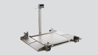 Easy to Clean Low-Profile Floor Scale