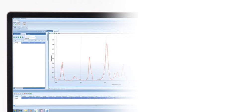 LabX® software for a spectrophotometer