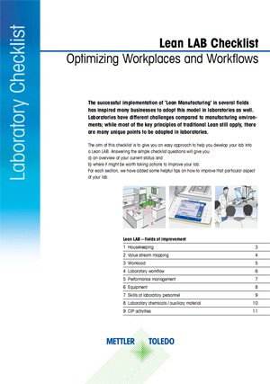 Lean Laboratory Checklist