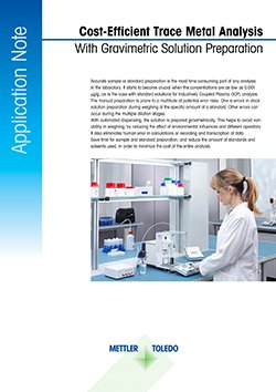 trace metal analysis