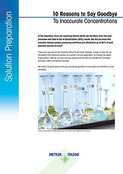 Manual vs Gravimetric Sample Preparation for Weighing