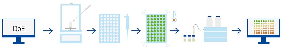 High-Throughput Experimentation Workflow