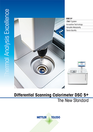 Brochure: The DSC 5+ sets the new standard in differential scanning calorimetry.