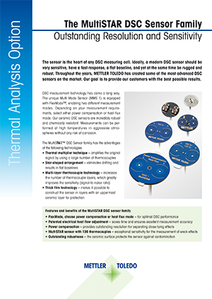 Datasheet: The MultiSTAR DSC Sensor Family