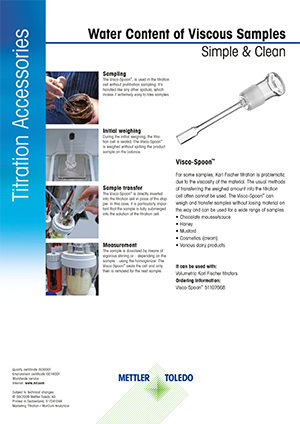 Datasheet: Visco-Spoon