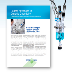 in situ monitoring of chemical reactions