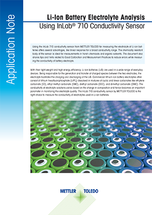 Conductivity of Battery Electrolyte