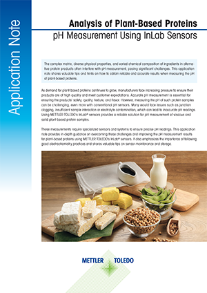 pH of plant-based proteins