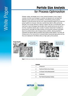 Particle Size Analysis for Process Optimization