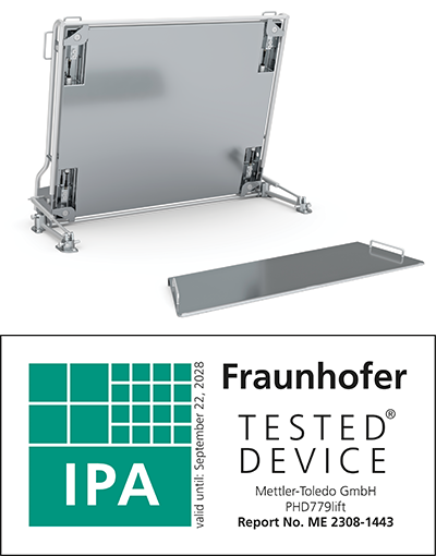 PHD779lift Floor Scale and its Frauenhofer Institute Certification