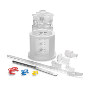 1000 mL OptiMax One-Piece Glass Reactor Set