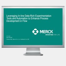 Webinar: Enhance Process Development in Flow Leveraging Inline DRE and Automation